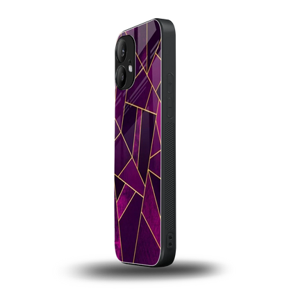Violet Shards nothing phone 2 mobile cover | shockproof glass phone case