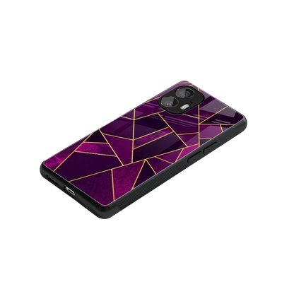 Violet Shards stylish phone case for nothing phone 2 | glossy glass and slim fit