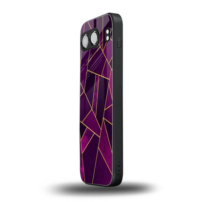 Violet Shards oneplus nord 4 mobile cover | shockproof glass phone case