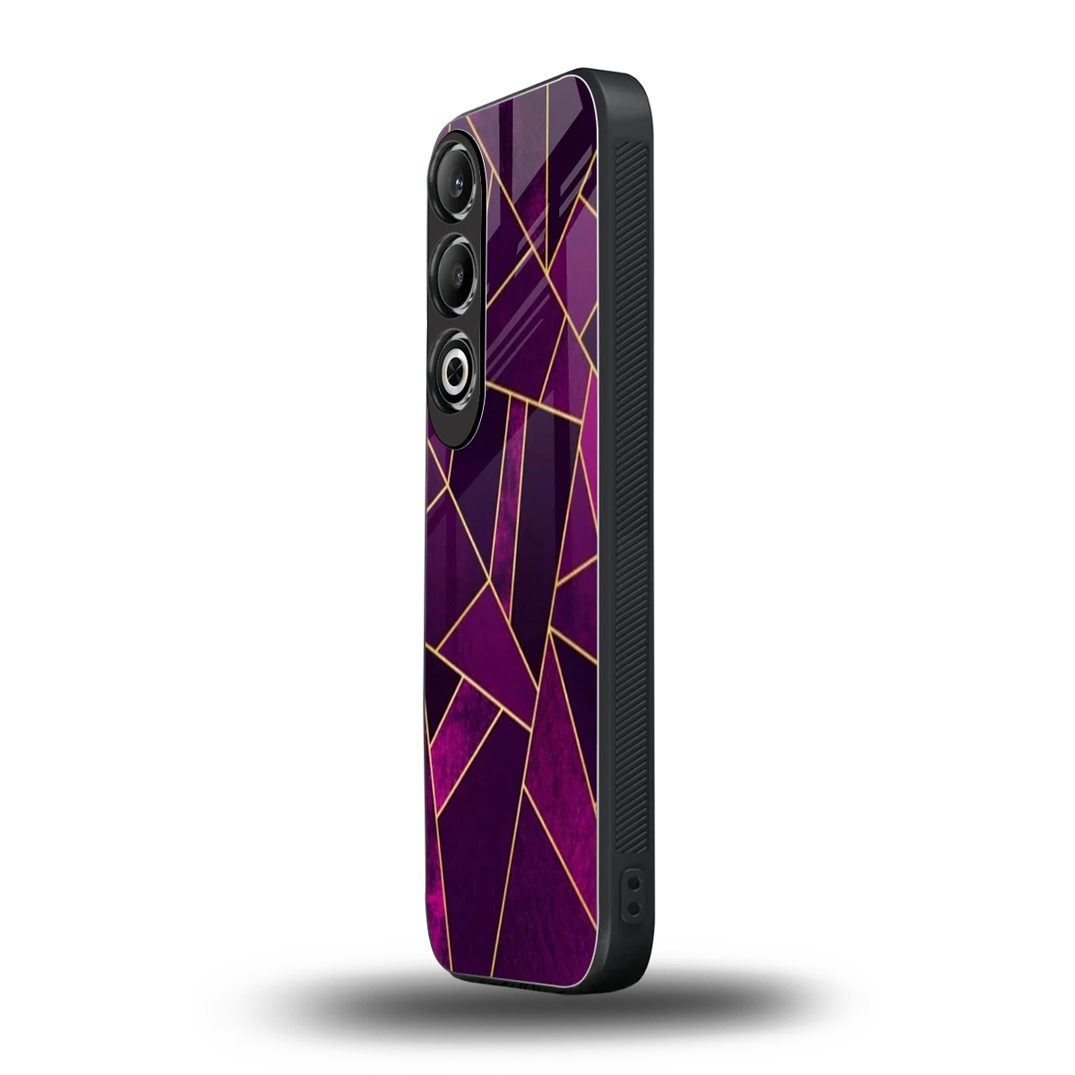 Violet Shards oneplus nord ce 4 mobile cover | shockproof glass phone case