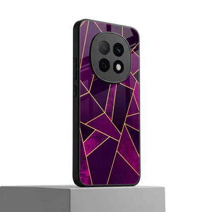 Violet Shards oppo f29 pro 5g mobile cover | shockproof glass phone case