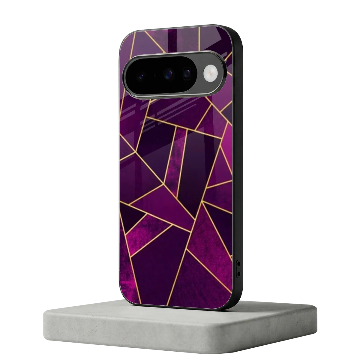 Violet Shards google pixel 10 mobile cover | shockproof glass phone case