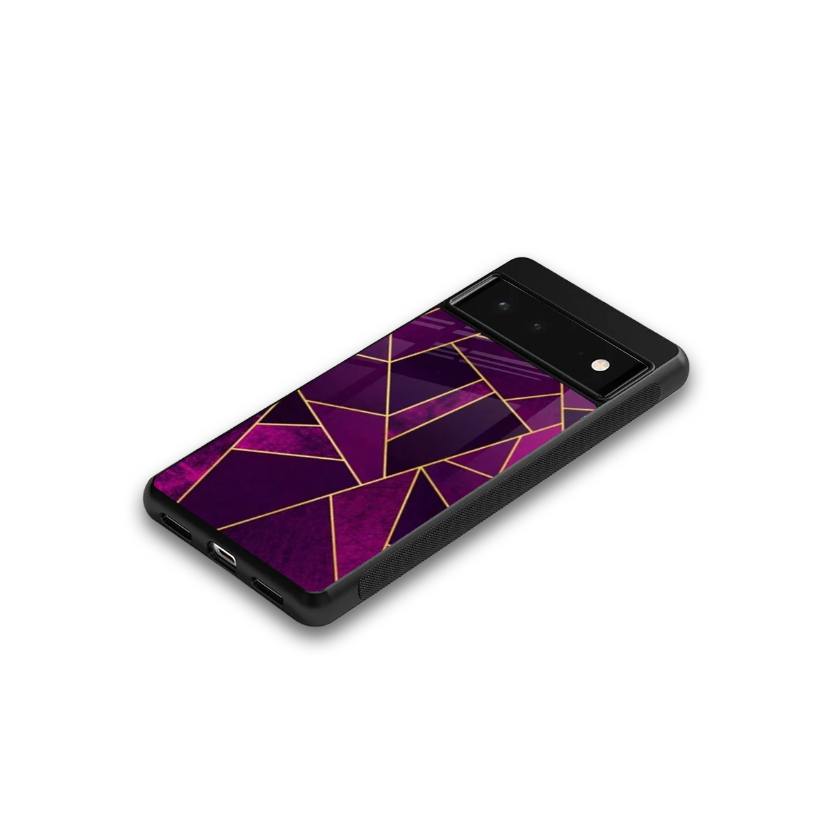 Violet Shards google pixel 6 mobile cover | shockproof glass phone case