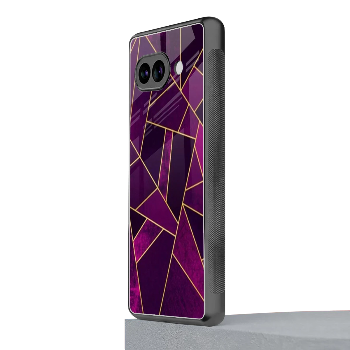 Violet Shards google pixel 10a mobile cover | shockproof glass phone case