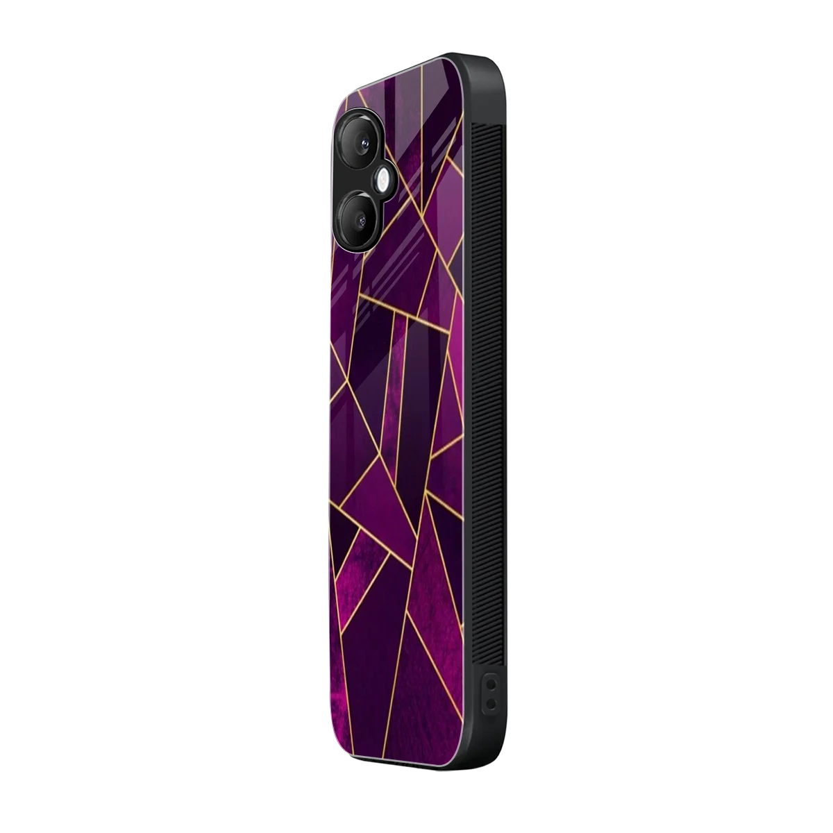 Violet Shards samsung galaxy a06 5g mobile cover | shockproof glass phone case