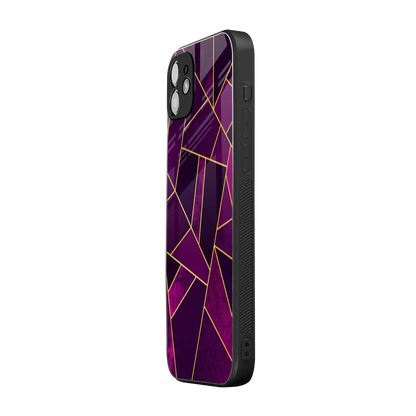 Violet Shards iphone 11 mobile cover | shockproof glass phone case