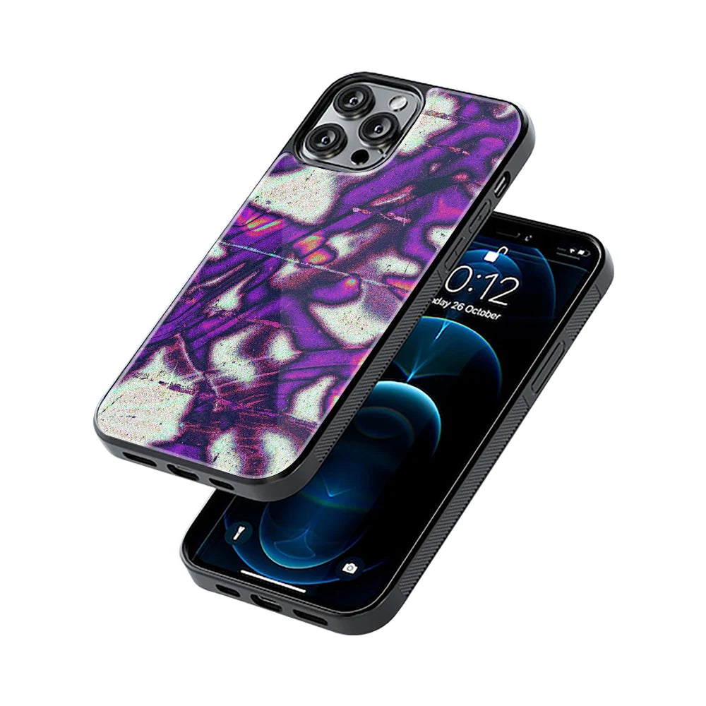 Protective Glass Back Phone Case Compatible with iPhone, Samsung, OnePlus, Pixel & More