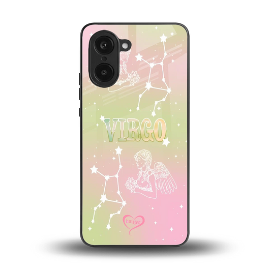 Virgo Aura back phone cover | glass case for oneplus nord ce5 5g
