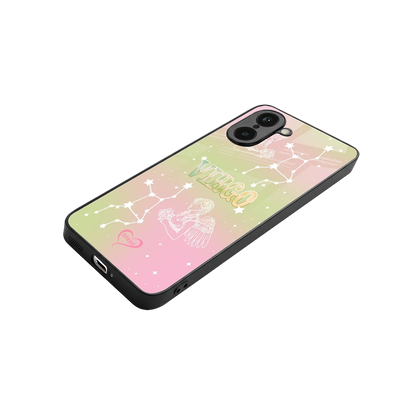 Virgo Aura stylish phone case for oneplus nord ce5 5g | glossy glass and slim fit