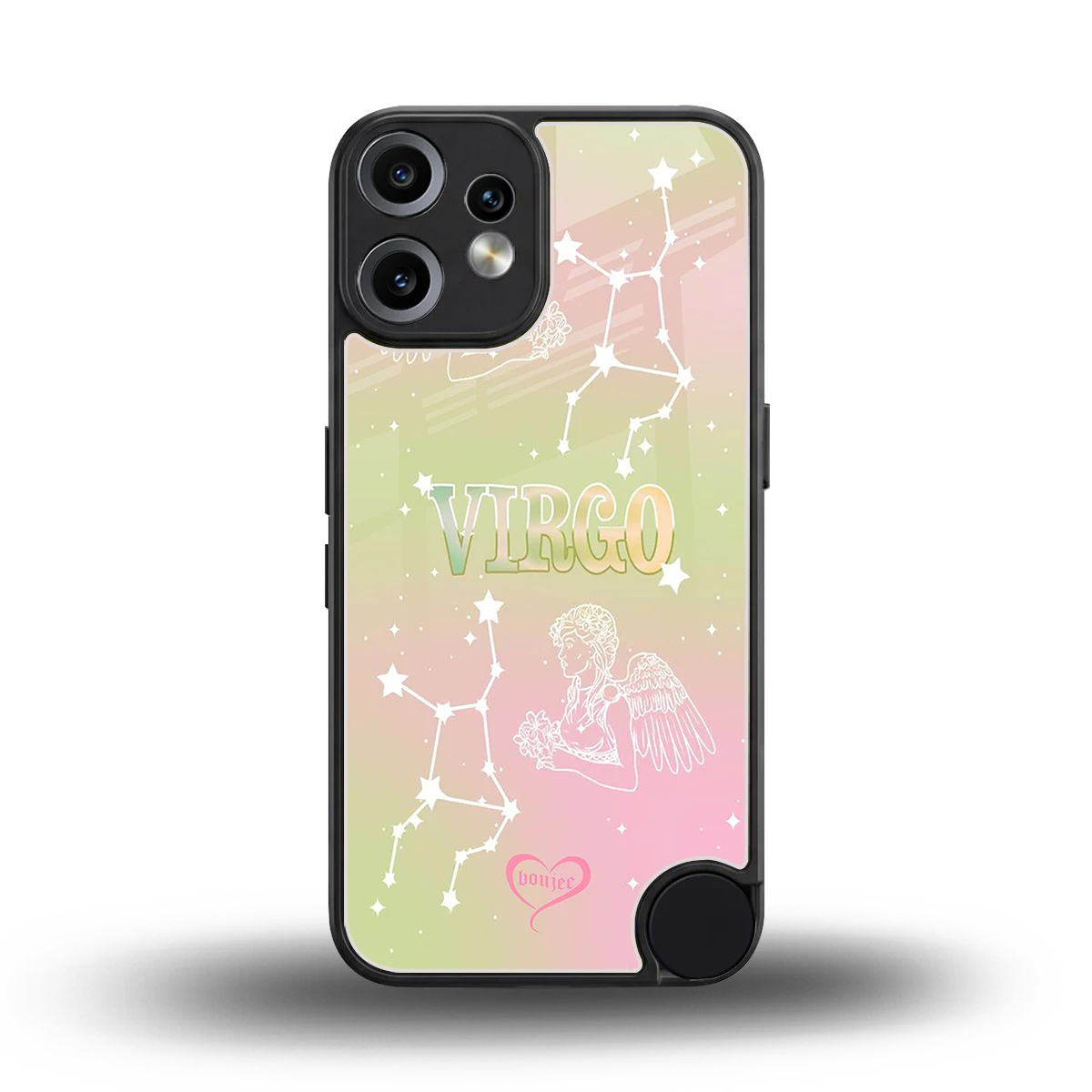 Virgo Aura back phone cover | glass case for cmf nothing phone 2 pro