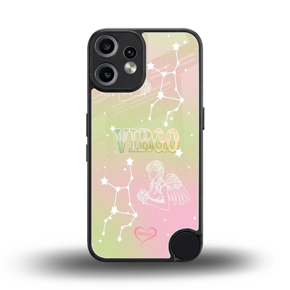 Virgo Aura back phone cover | glass case for cmf nothing phone 2 pro