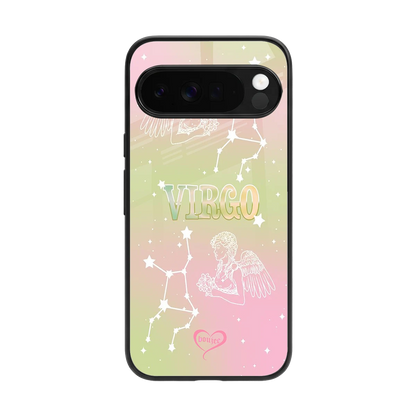 Virgo Aura back phone cover | glass case for google pixel 10 pro xl
