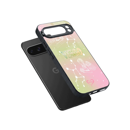 Virgo Aura sleek google pixel 10 pro xl cover with tempered glass back and TPU edges