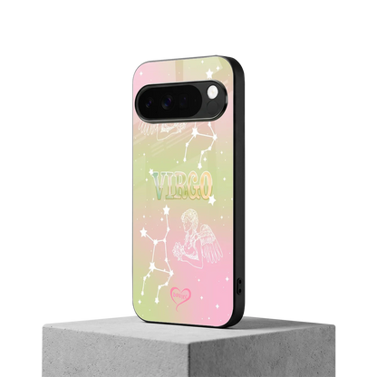 Virgo Aura google pixel 10 pro xl mobile cover | shockproof glass phone case