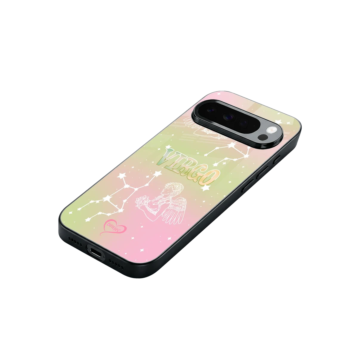 Virgo Aura stylish phone case for google pixel 10 pro xl | glossy glass and slim fit