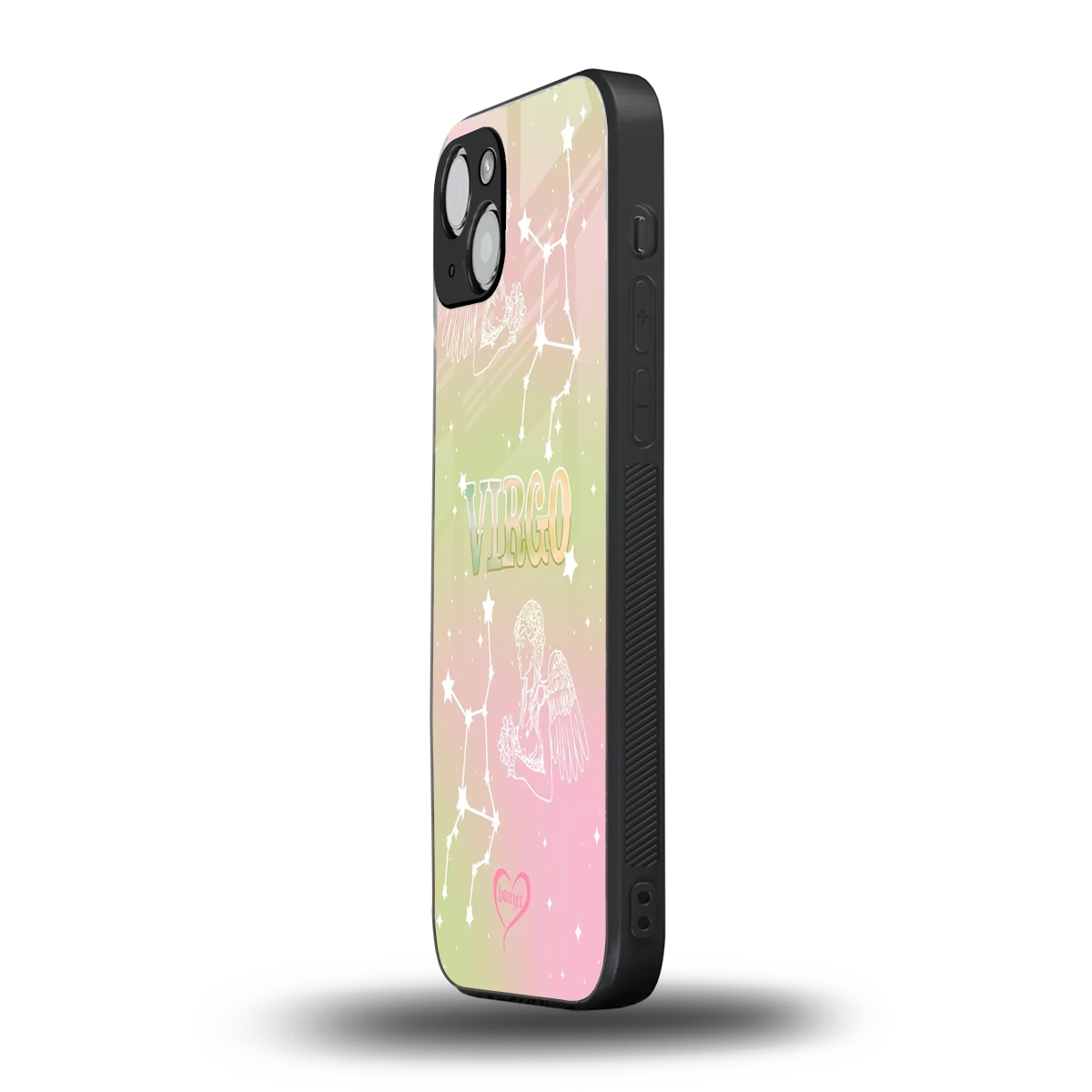 Virgo Aura iphone 14 plus mobile cover | shockproof glass phone case