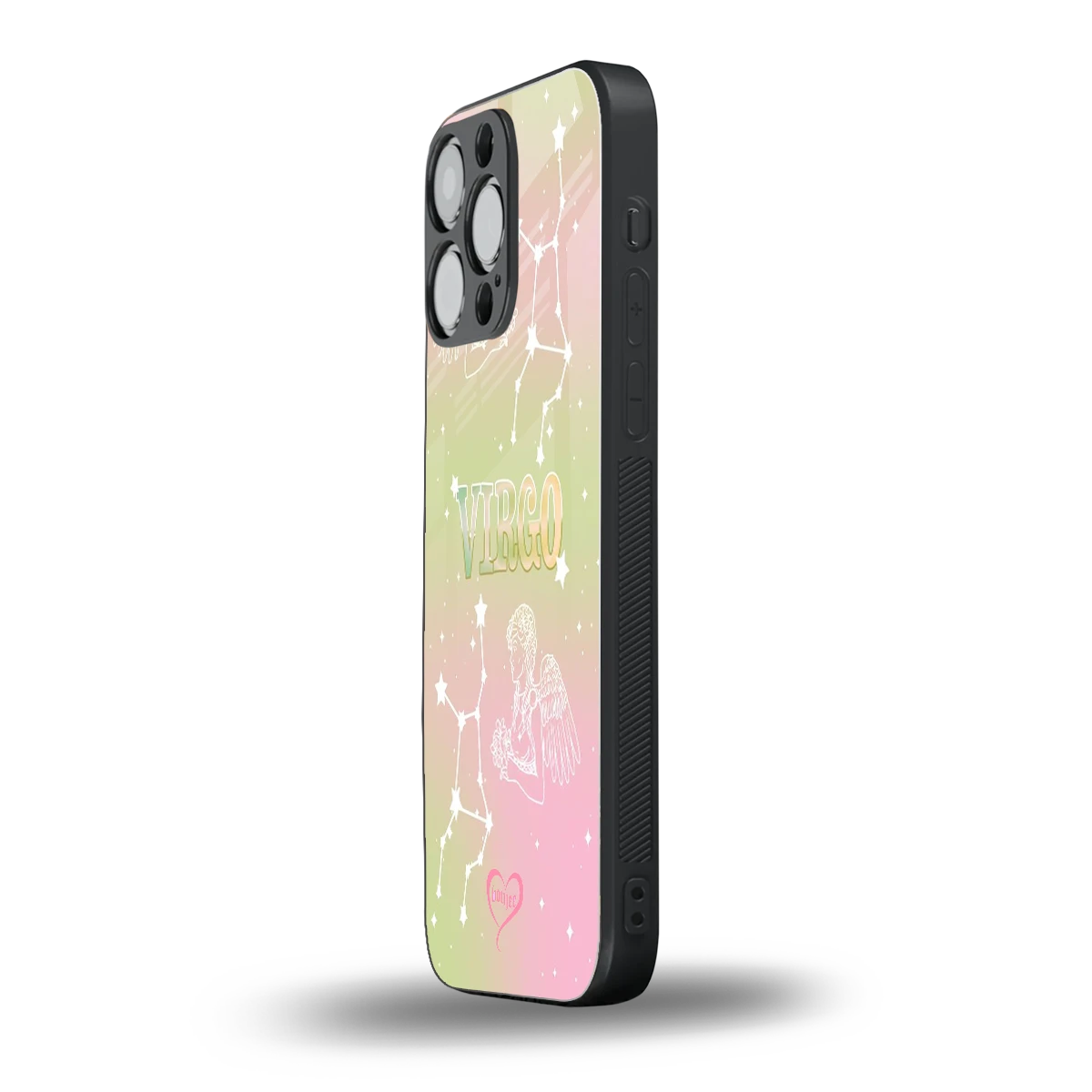 Virgo Aura iphone 15 pro max mobile cover | shockproof glass phone case