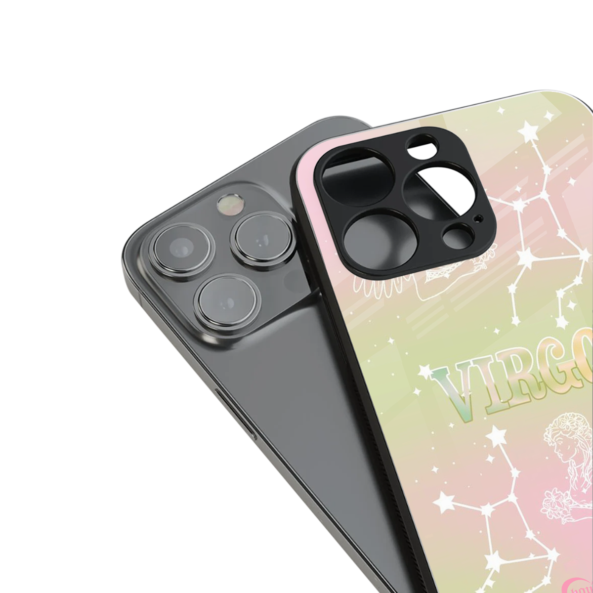 Virgo Aura Phone Case for Iphone 16 | Glass Case