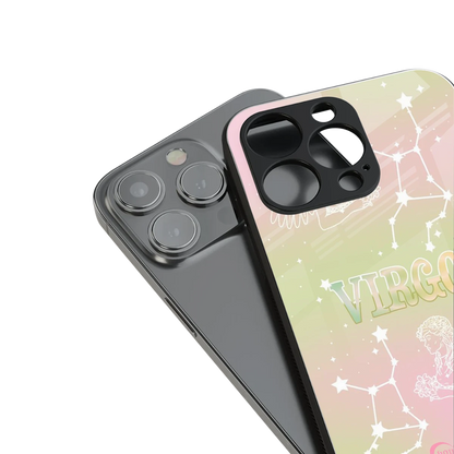 Virgo Aura stylish phone case for iphone 12 mini | glossy glass and slim fit