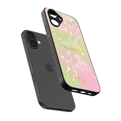 Virgo Aura Phone Case for Iphone 16 | Glass Case