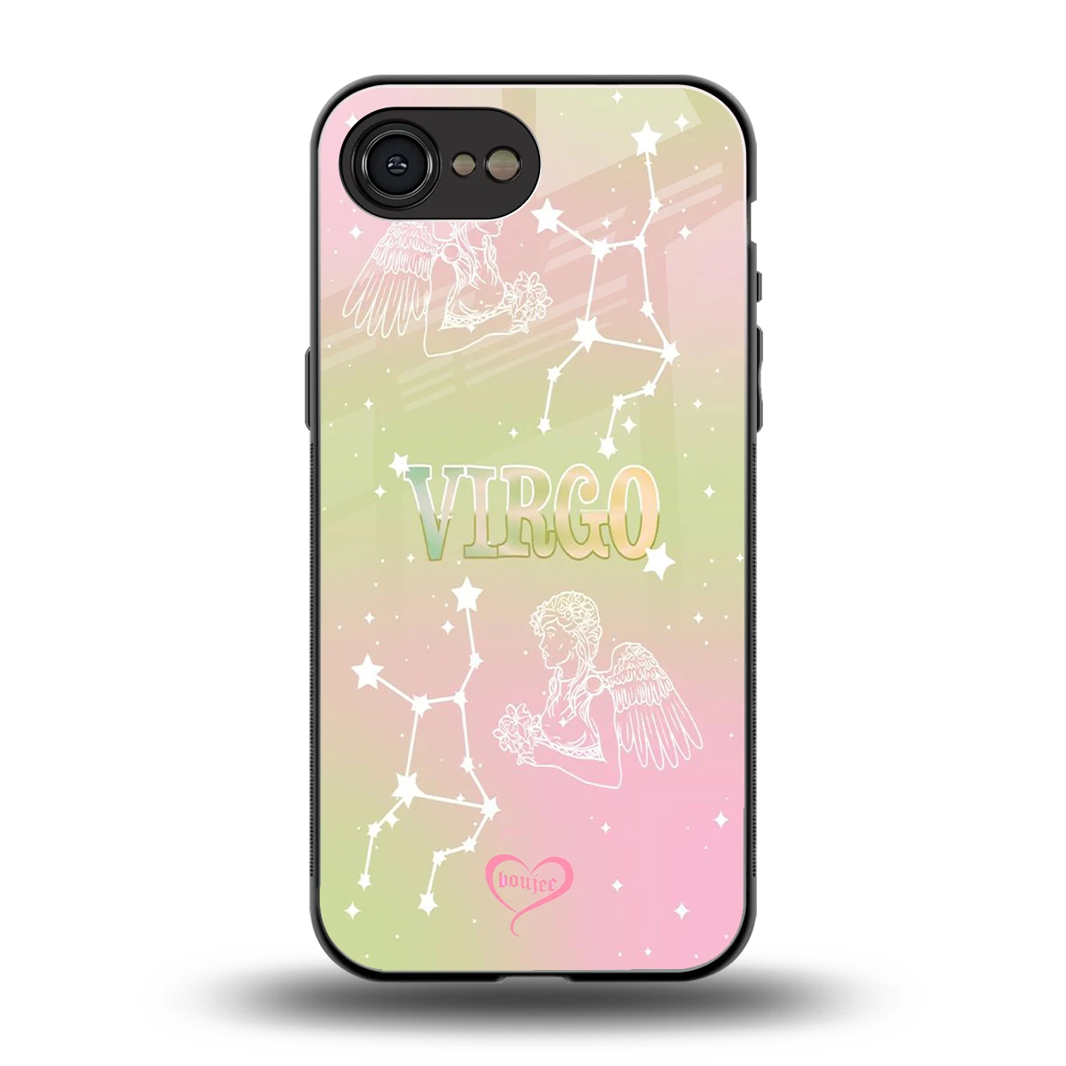 Virgo Aura back phone cover | glass case for iphone 16e