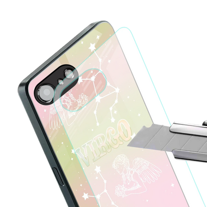 Virgo Aura stylish phone case for iphone 17e | glossy glass and slim fit