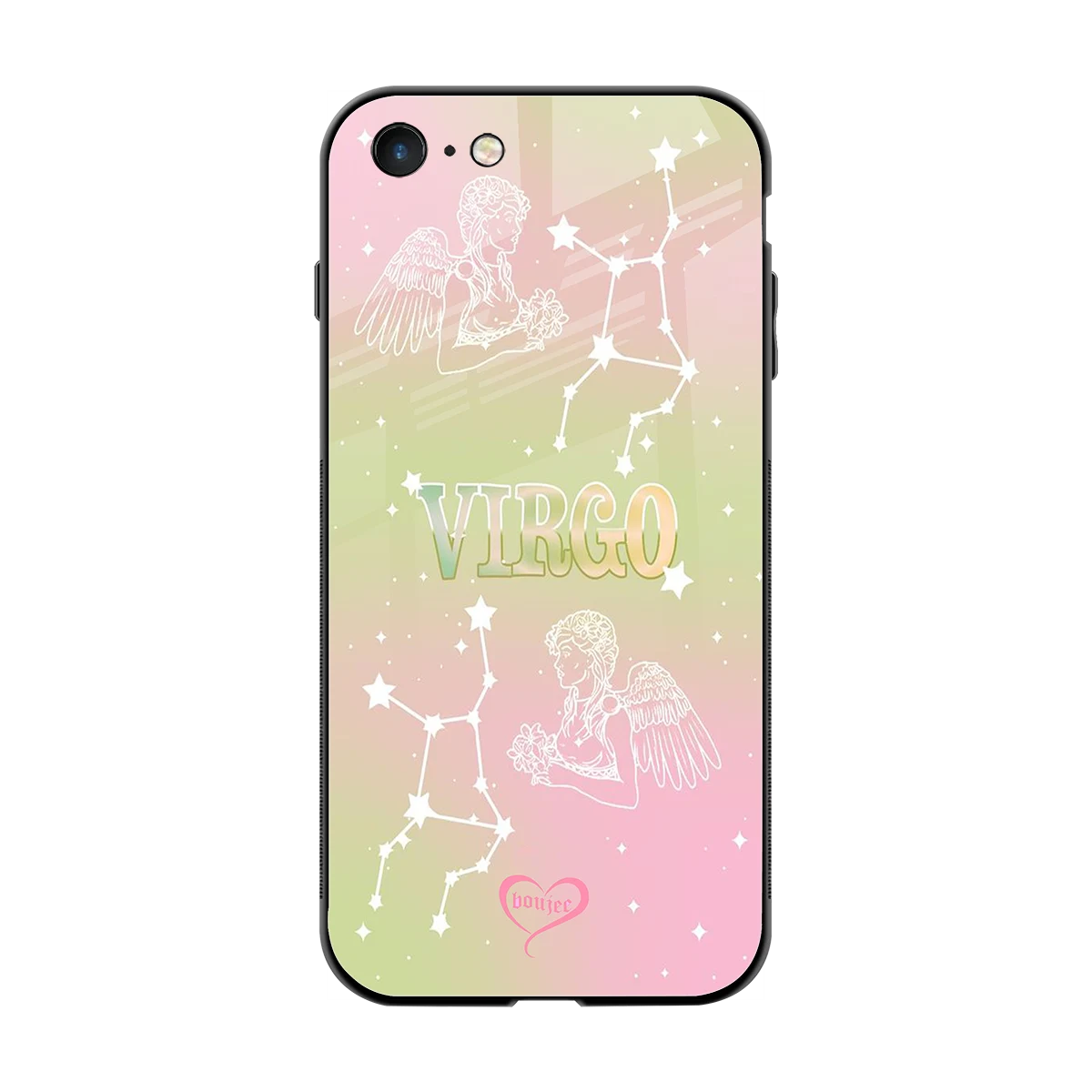 Virgo Aura back phone cover | glass case for iphone 7