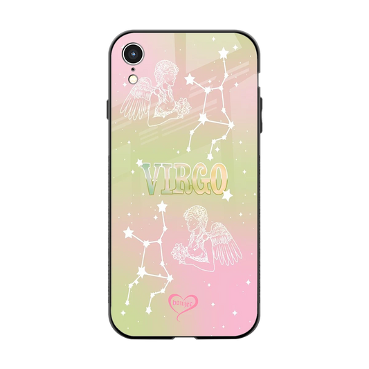 Virgo Aura back phone cover | glass case for iphone xr