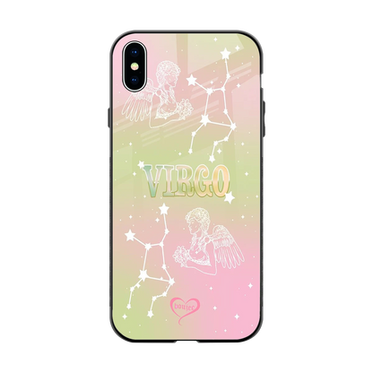Virgo Aura back phone cover | glass case for iphone xs max