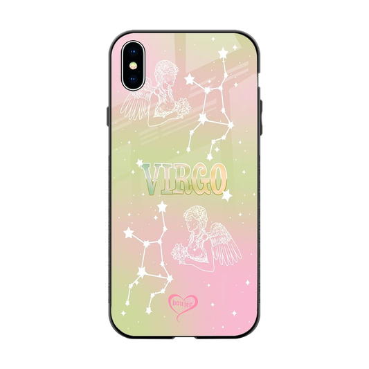 Virgo Aura back phone cover | glass case for iphone xs max