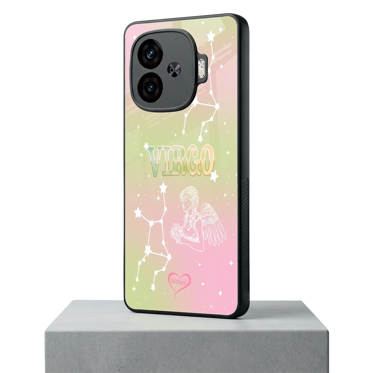 Virgo Aura iqoo neo 10r 5g mobile cover | shockproof glass phone case