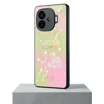 Virgo Aura iqoo neo 10r 5g mobile cover | shockproof glass phone case