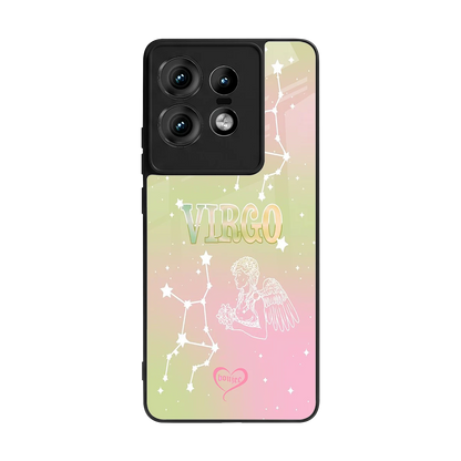 Virgo Aura back phone cover | glass case for motorola edge 50 pro