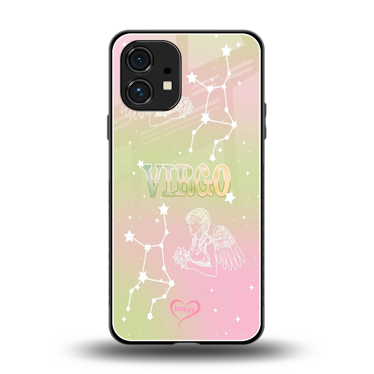 Virgo Aura back phone cover | glass case for nothing phone 1
