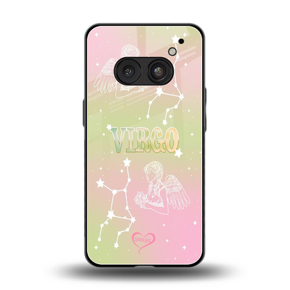Virgo Aura back phone cover | glass case for nothing phone 2a plus