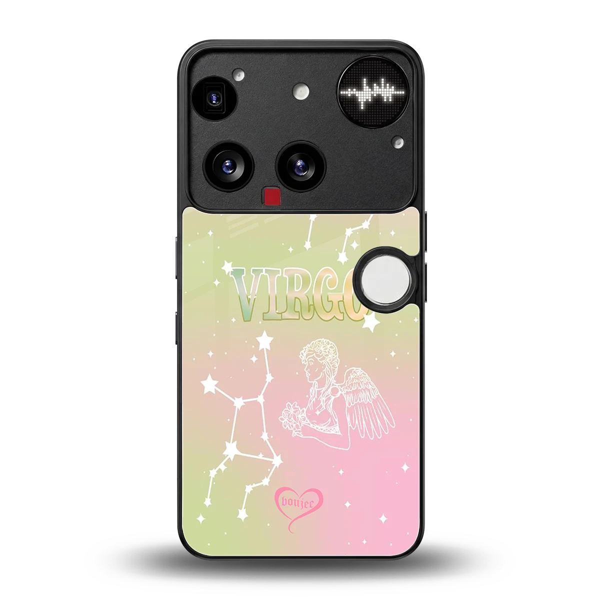 Virgo Aura back phone cover | glass case for nothing phone 3