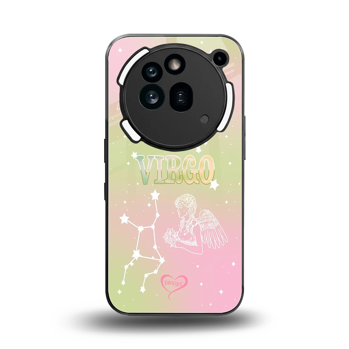 Virgo Aura back phone cover | glass case for nothing phone 3a pro