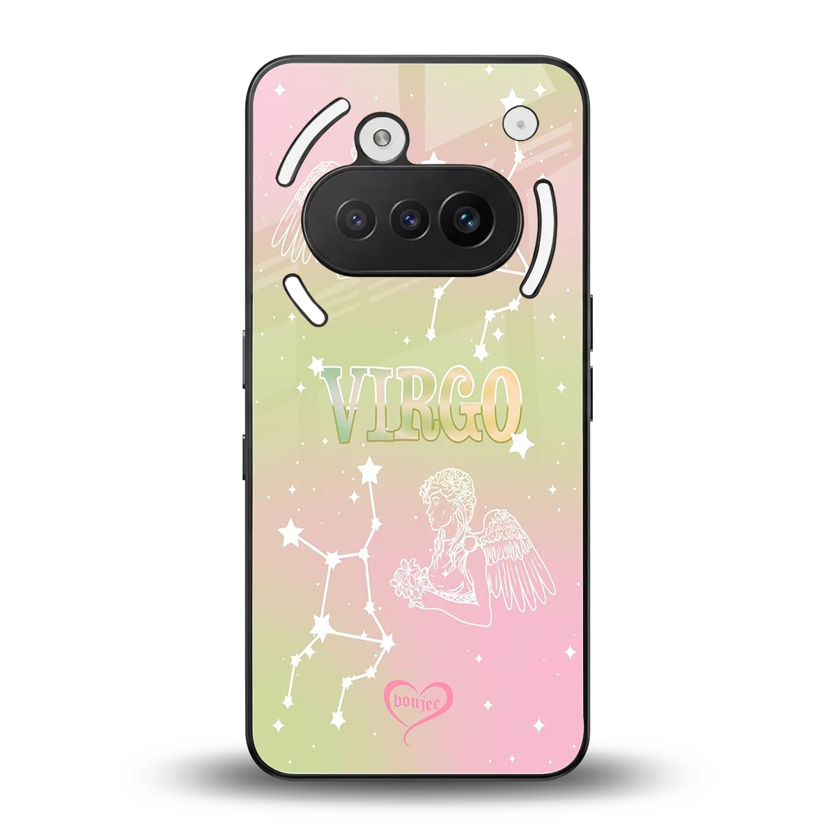 Virgo Aura back phone cover | glass case for nothing phone 3a