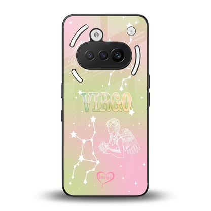 Virgo Aura back phone cover | glass case for nothing phone 3a