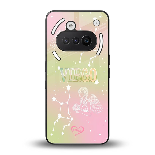 Virgo Aura back phone cover | glass case for nothing phone 3a