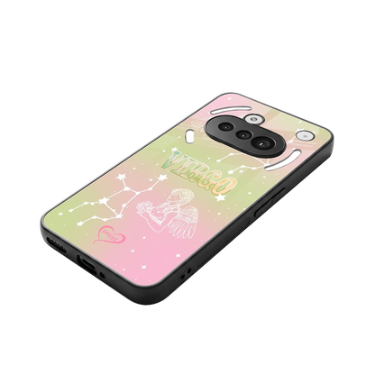 Virgo Aura stylish phone case for nothing phone 3a | glossy glass and slim fit