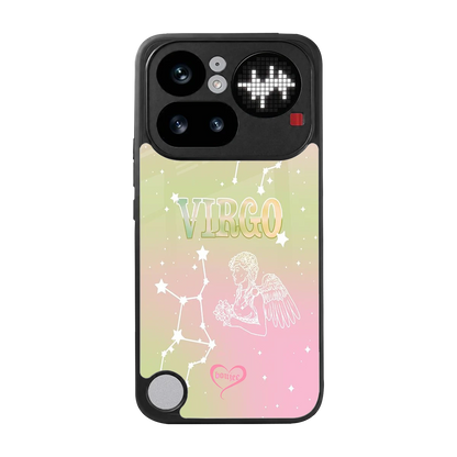 Virgo Aura back phone cover | glass case for nothing phone 4a pro