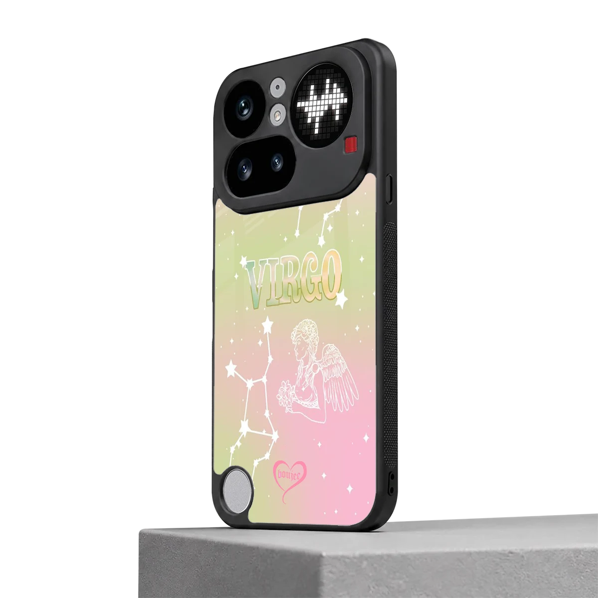 Virgo Aura nothing phone 4a pro mobile cover | shockproof glass phone case