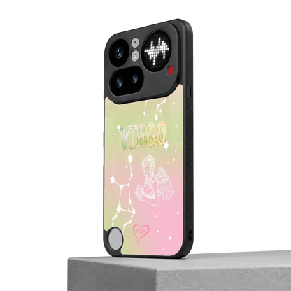Virgo Aura nothing phone 4a pro mobile cover | shockproof glass phone case