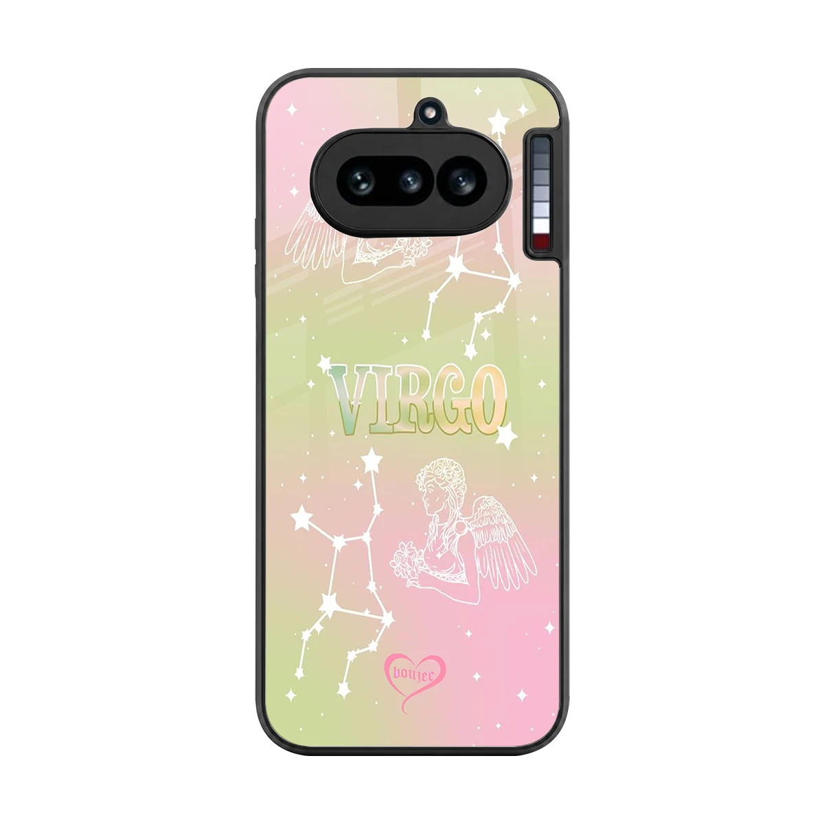 Virgo Aura back phone cover | glass case for nothing phone 4a
