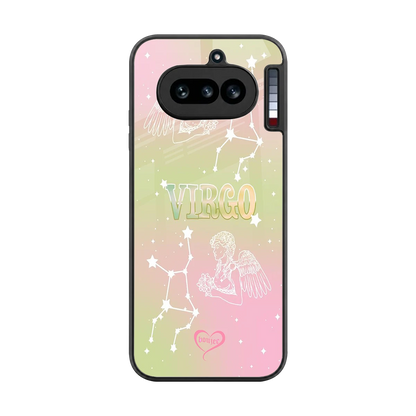 Virgo Aura back phone cover | glass case for nothing phone 4a
