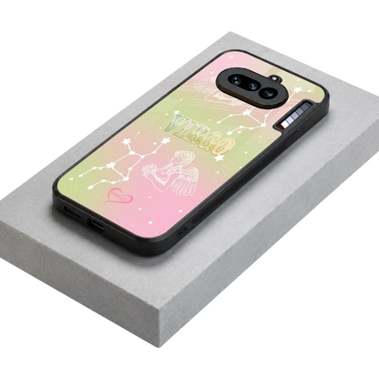 Virgo Aura stylish phone case for nothing phone 4a | glossy glass and slim fit