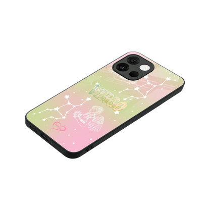Virgo Aura stylish phone case for oneplus 13s | glossy glass and slim fit