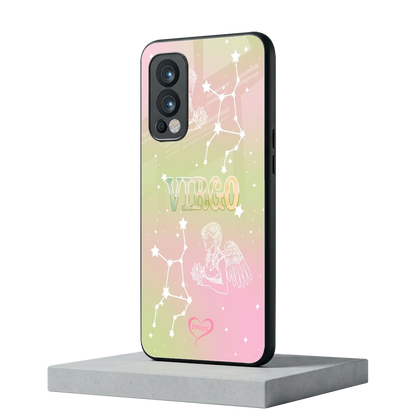 Virgo Aura oneplus nord 2 mobile cover | shockproof glass phone case