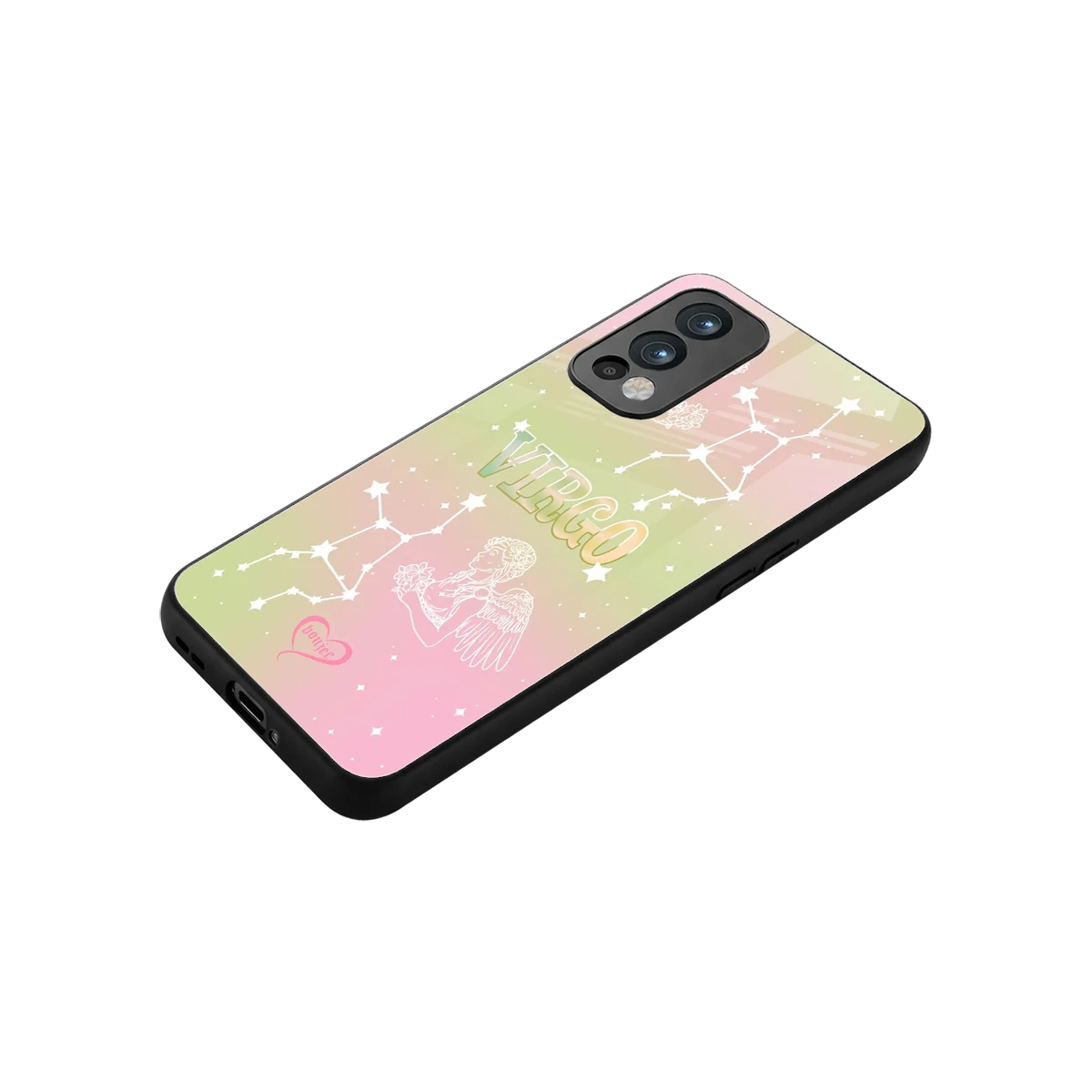 Virgo Aura stylish phone case for oneplus nord 2 | glossy glass and slim fit